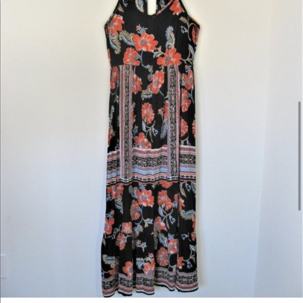 PATRONS OF PEACE Floral Maxi Dress